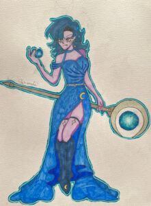 Diosa de la luna